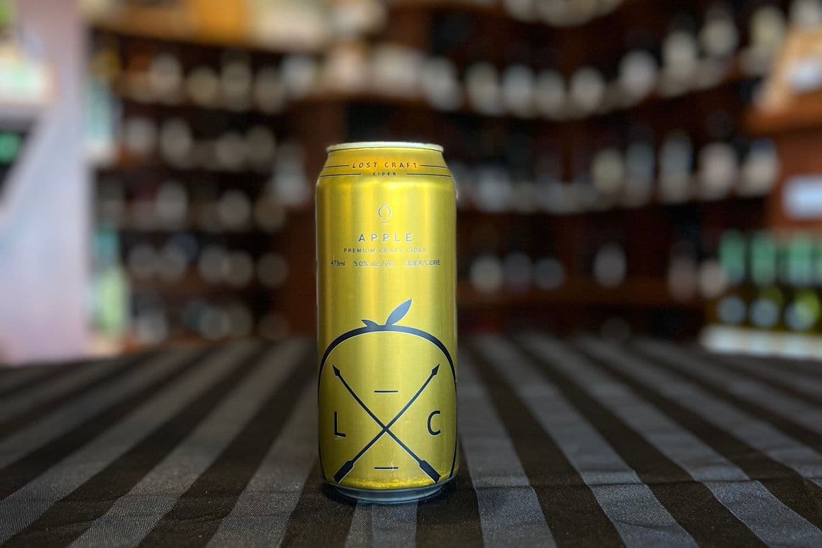 cider | lost craft apple cider can (1 x 473mL)