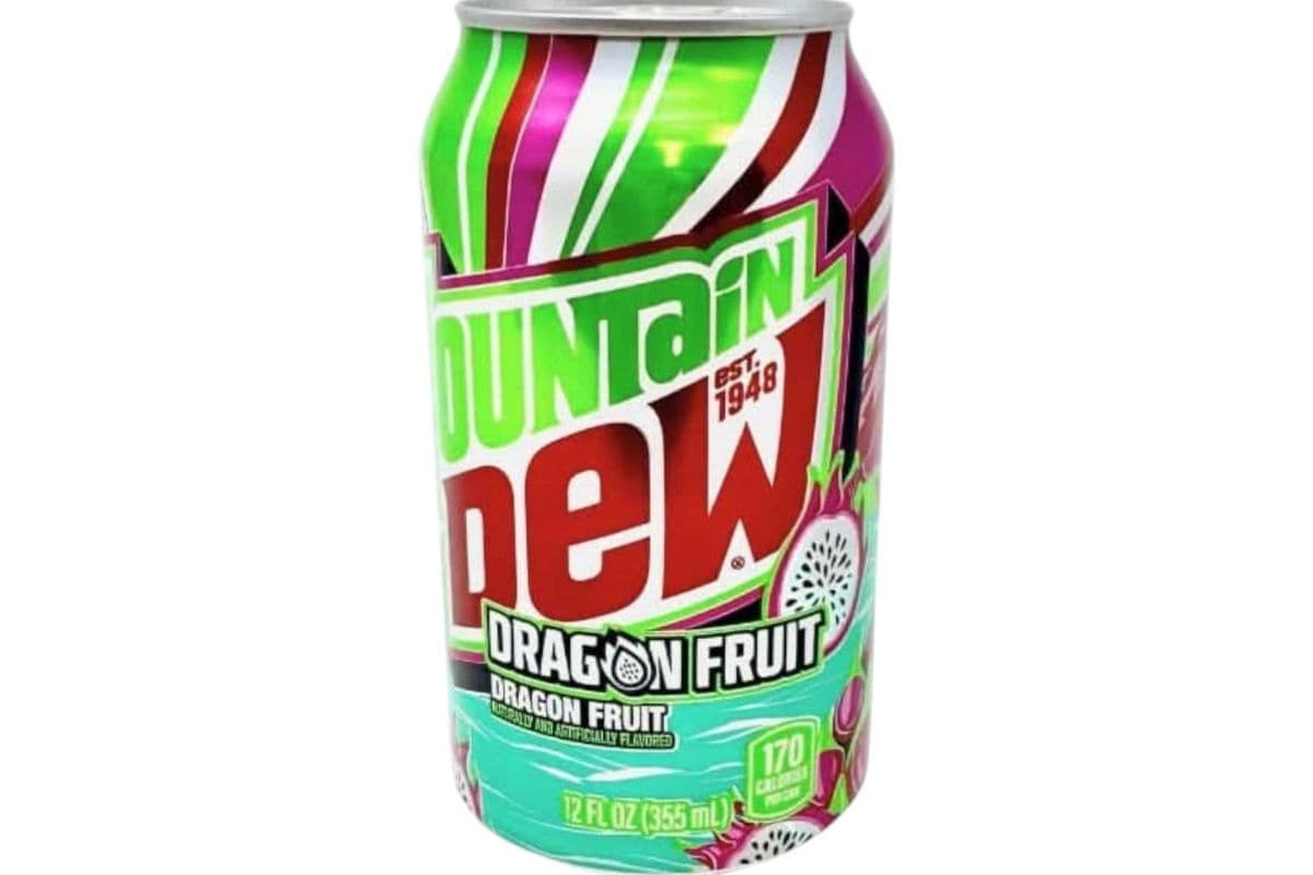 Mountain Dew Dragon Fruit (355ml) (170 Cal)