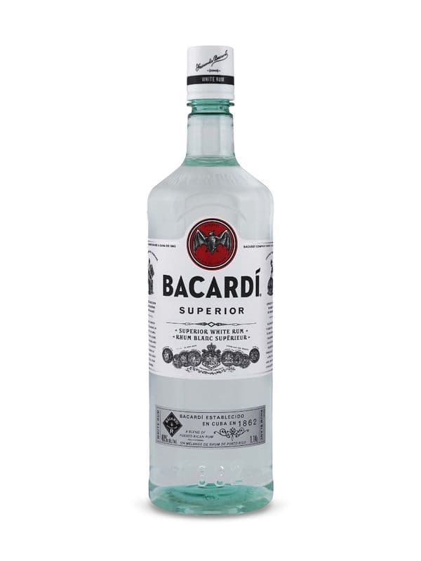 Bacardi White Rum (1 x 1.14 L Bottle)