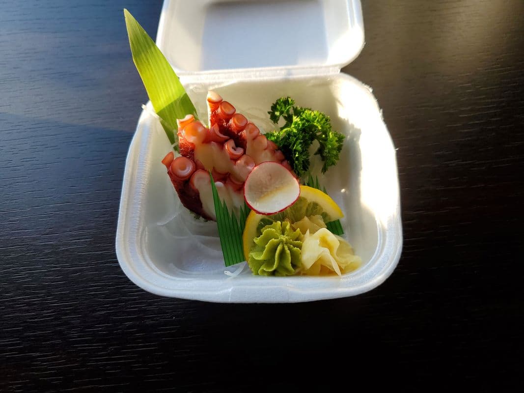 158. Tako (Octopus) Sashimi (3 pcs)