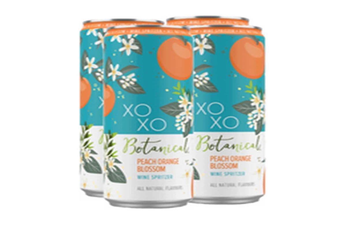 XOXO BOTANICALS PEACH 4 CANS (4 x 355 ML)