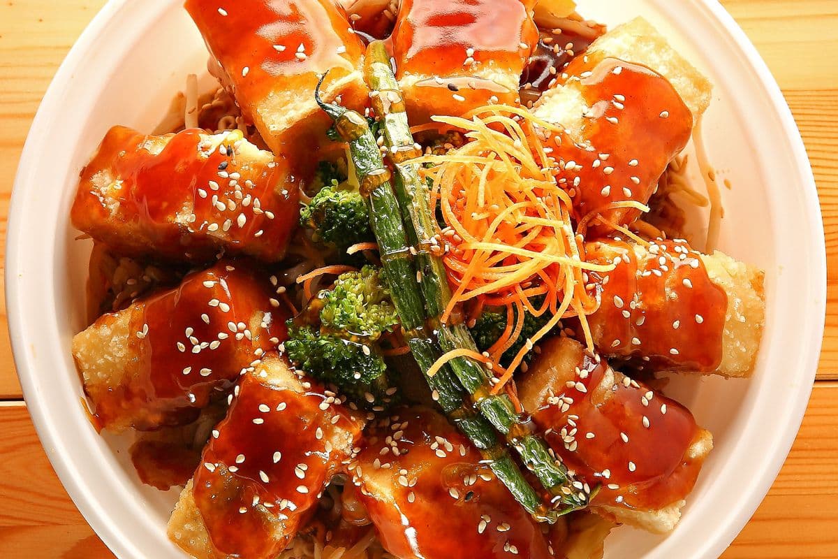 Tofu Teriyaki Don