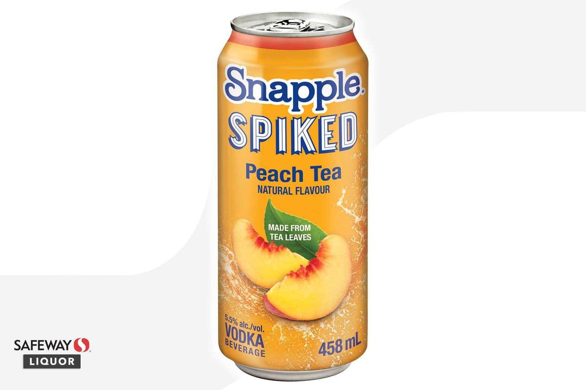 Snapple Spiked Peach Tea (1 x 458 ml)