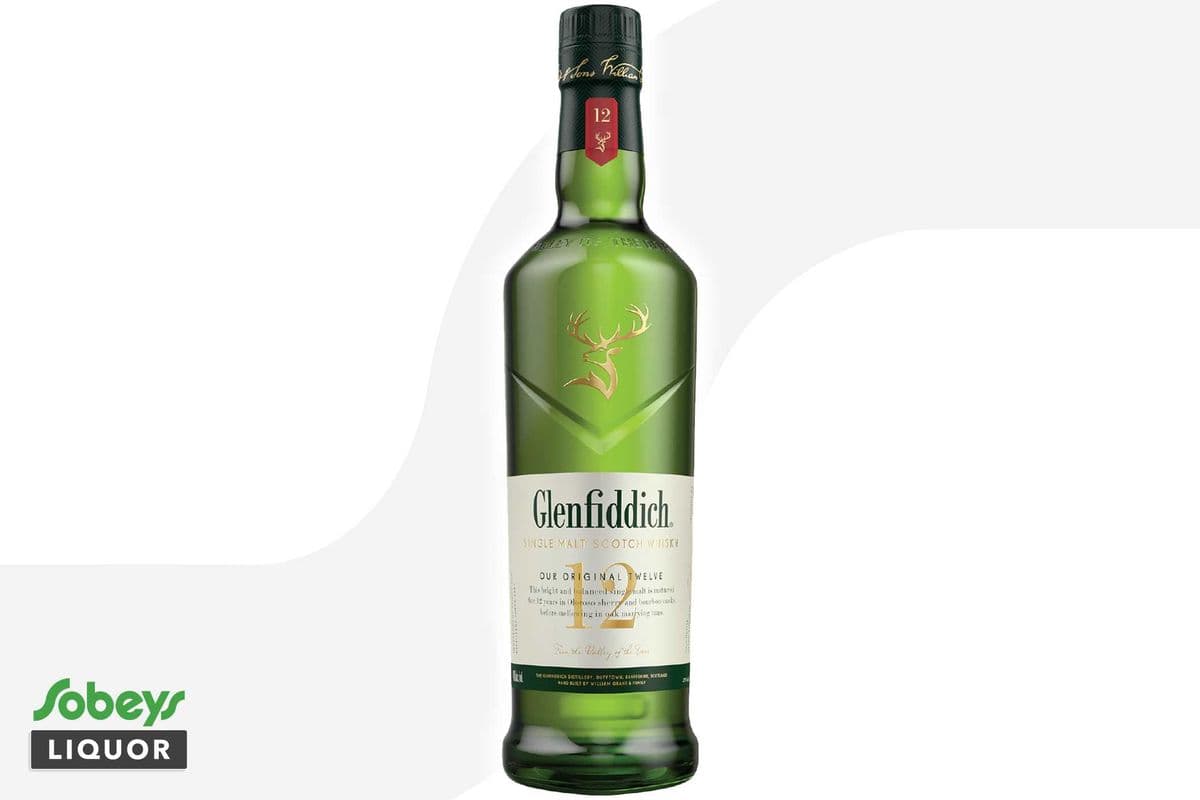 Glenfiddich 12 Year Single Malt (1 x 750 ml)