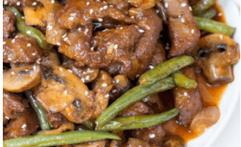 Mushrooms with Beef