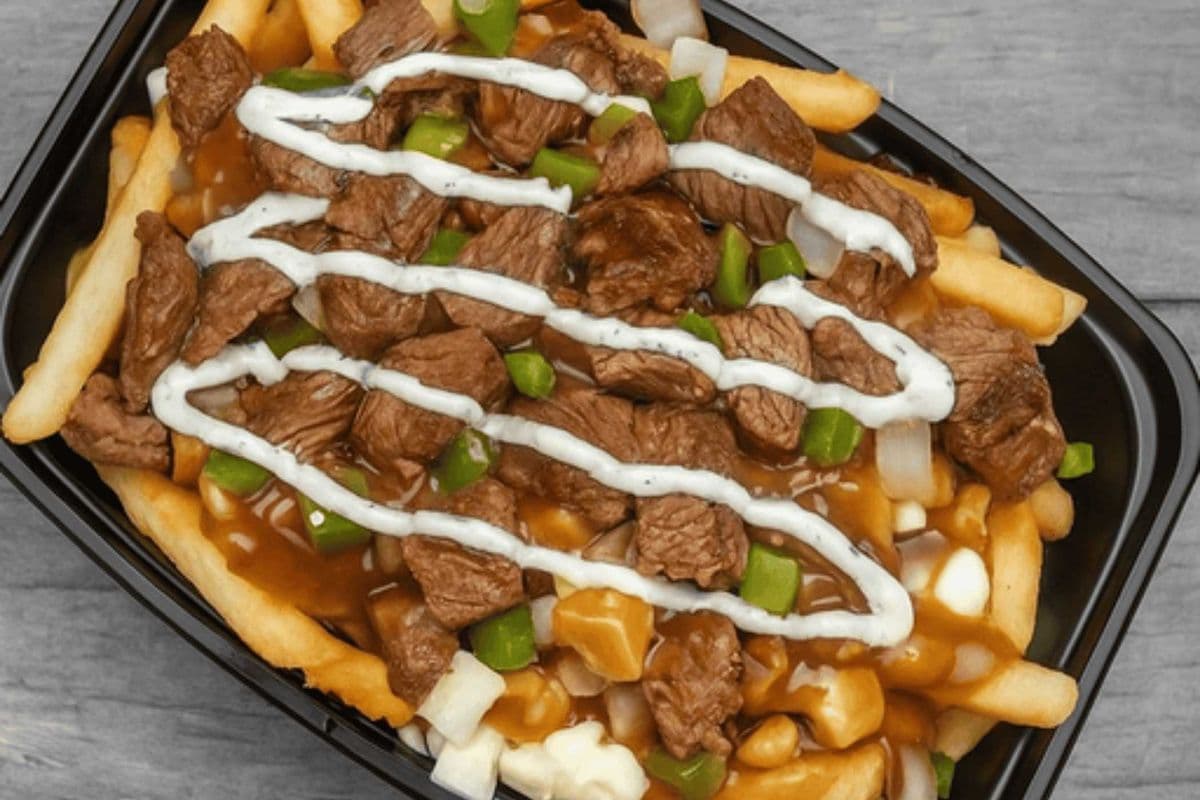 Philly Cheese Steak Poutine (Large)