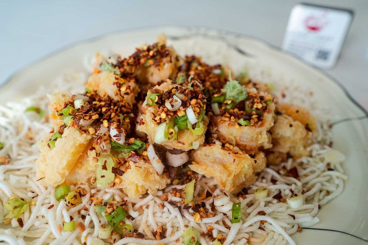Salt and Pepper Prawns