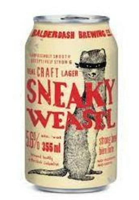 Balderdash Sneaky Weasel Lager