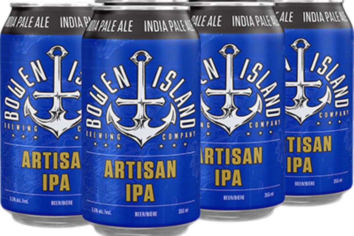 Bowen Island Artisan IPA - 6x355mL Cans (6 x 355 ml)
