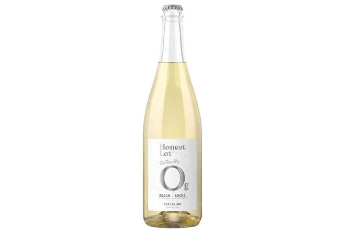 700813 - Honest Lot Zero Sugar Sparkling Wine, BC (1 x 750 ml)