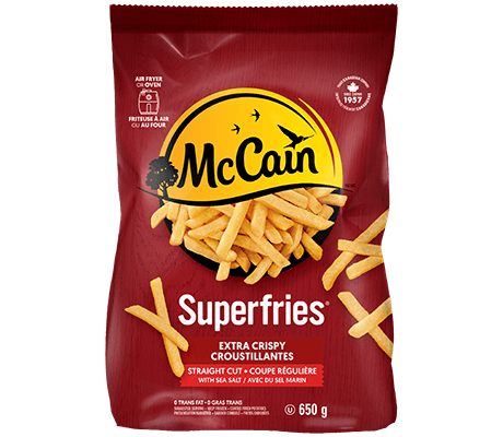 McCain Superfries Croustillantes 650g/ McCain Superfries Extra Crispy 650g