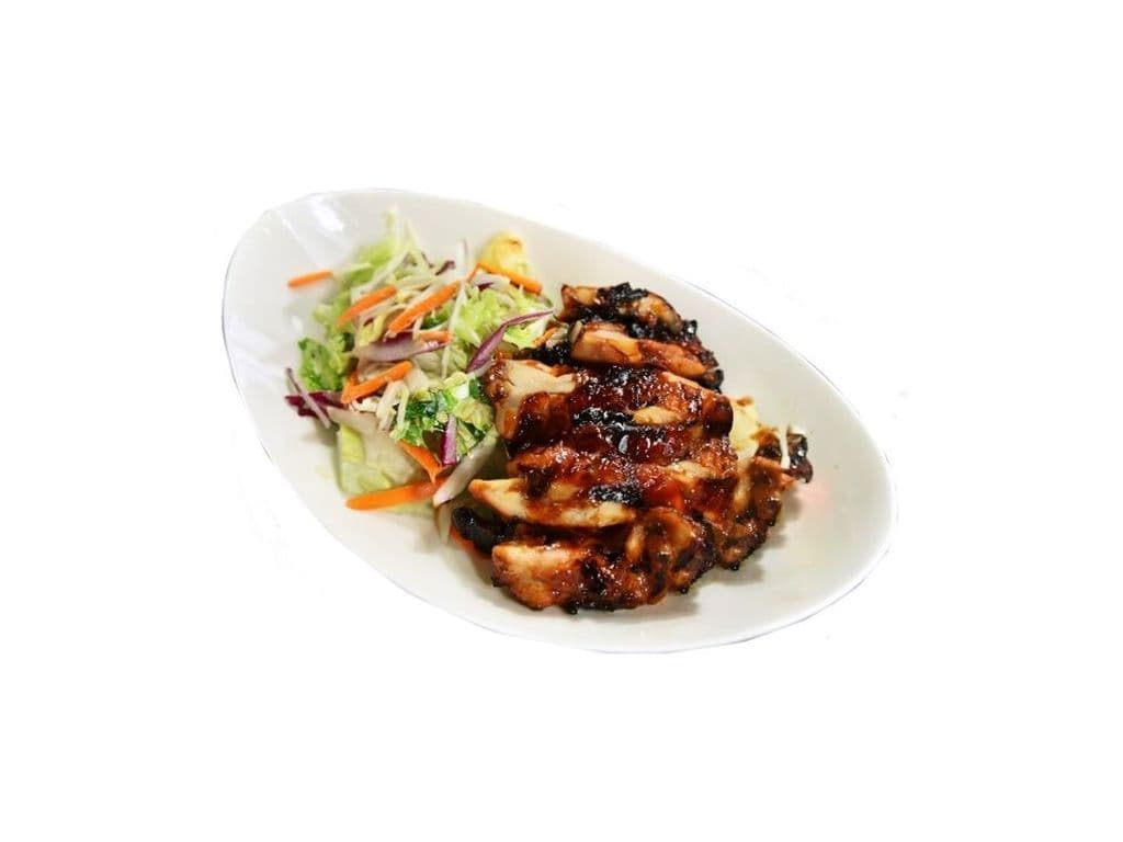 Plain Grilled Chicken Over Rice