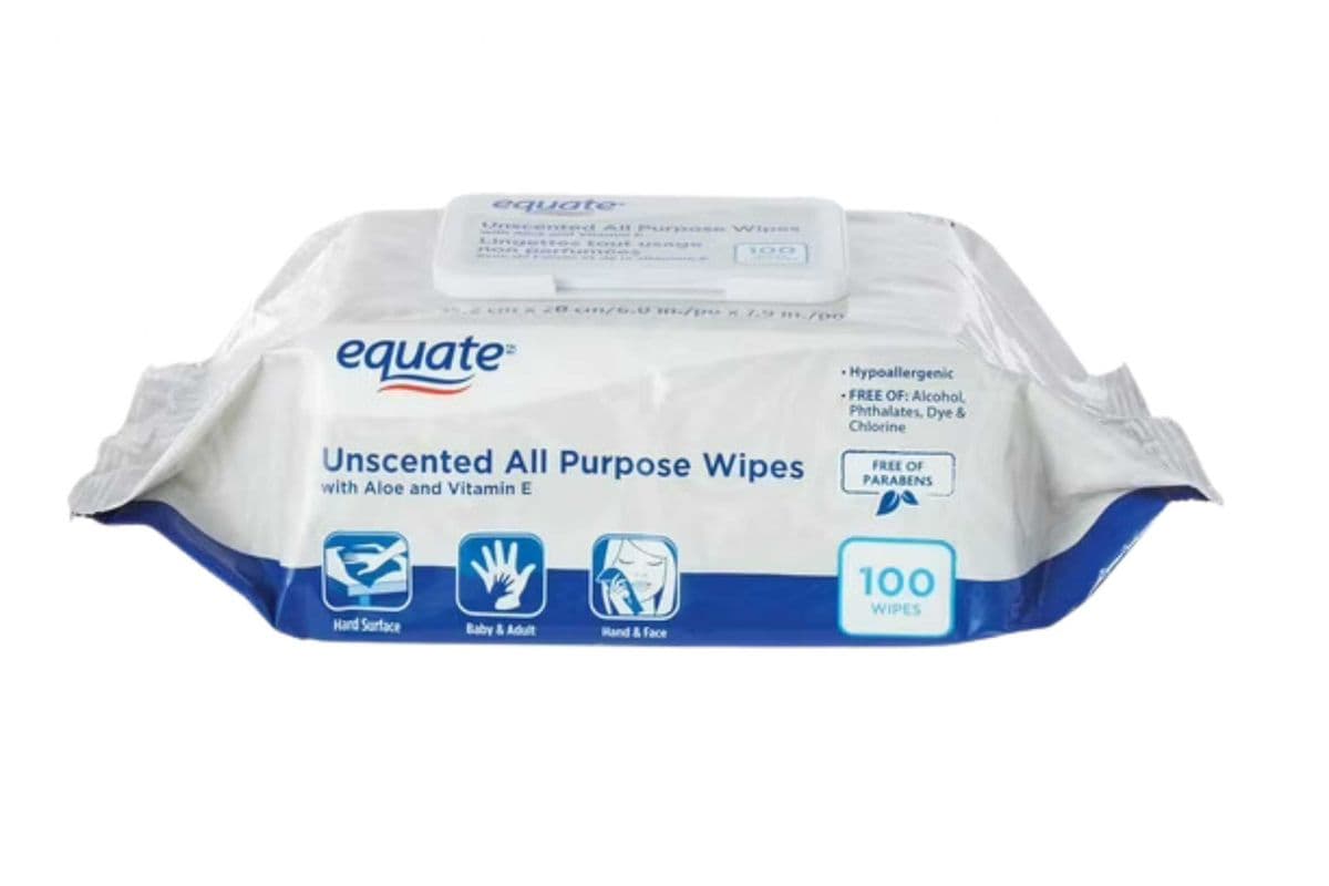 Equate Unscented All Purpose Wipes