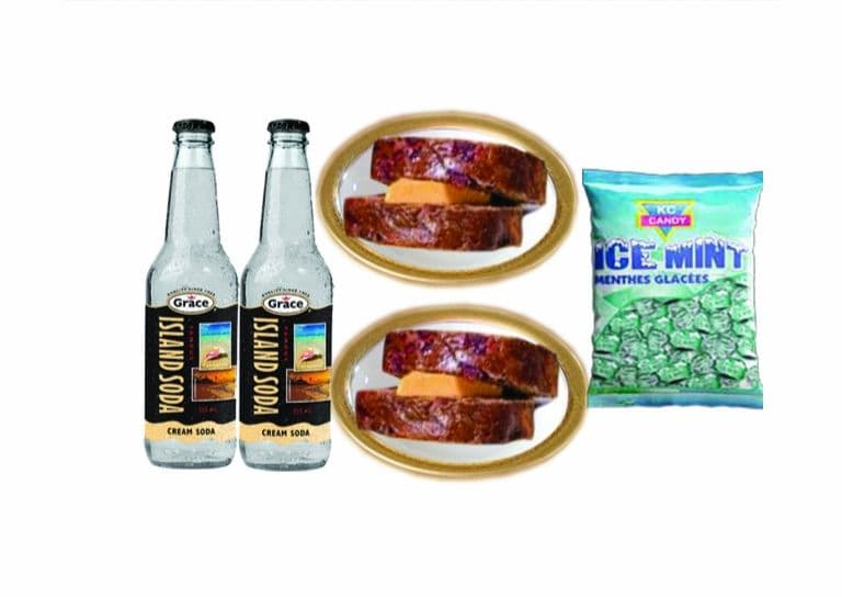 Two Jamaican Bun and Cheese - Icy Mint And 2 Cream Soda