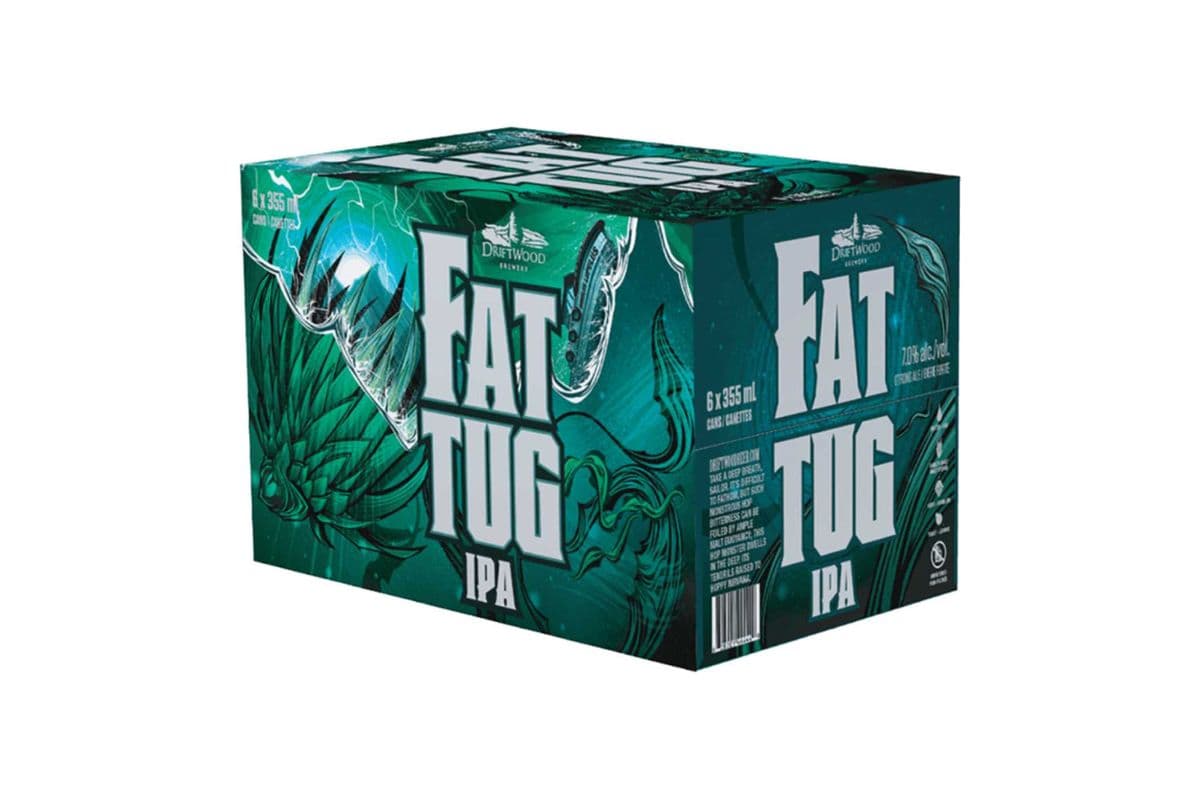 Driftwood Fat Tug IPA (6 x 355 ml)