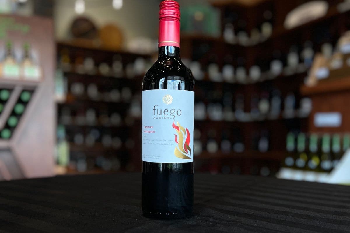 red | fuego austral cabernet sauvignon (1 x 750mL)