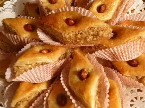 Baklava amande et noix de grenoble