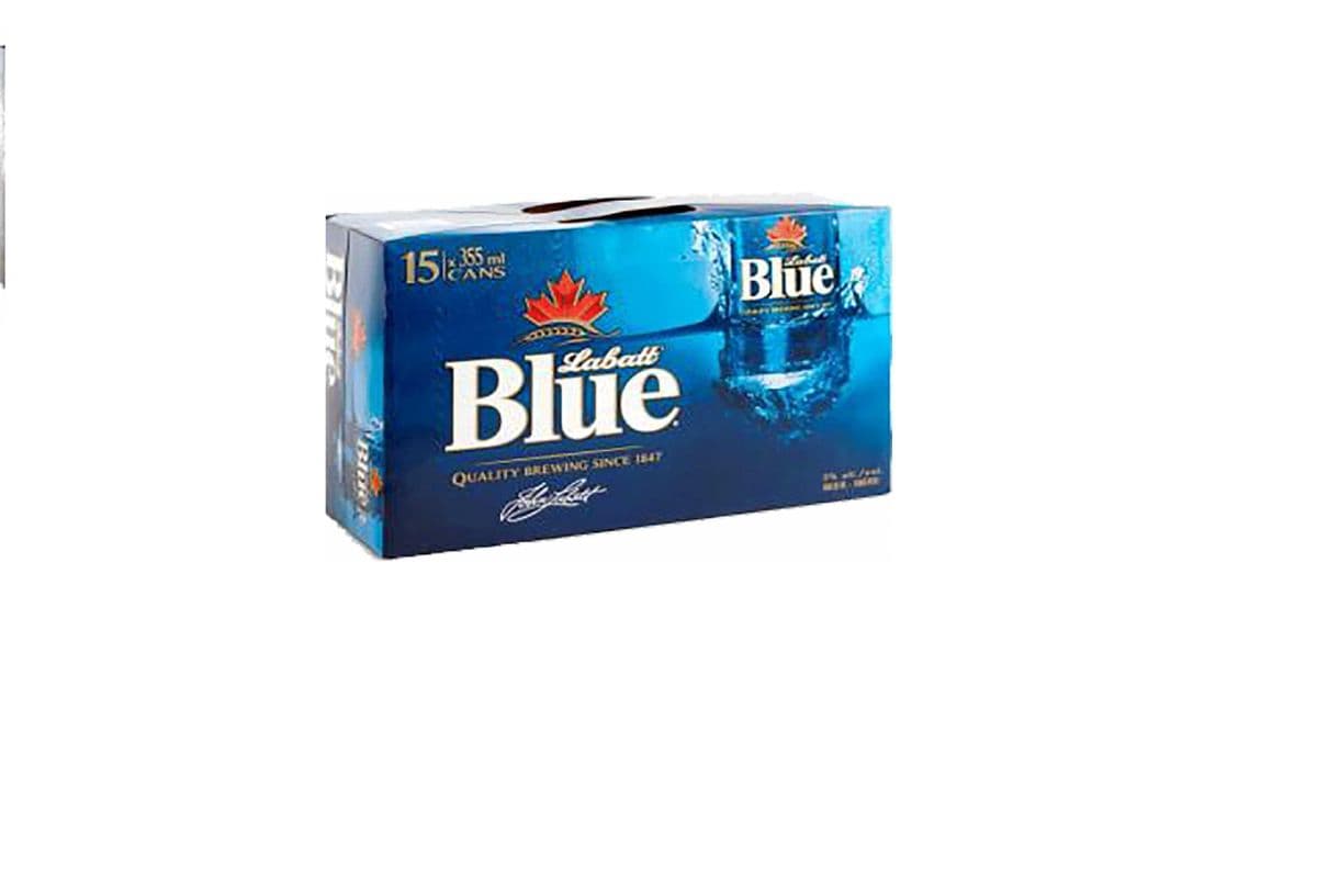 935155 - LABATT BLUE (15 x 355 ML(CANS))