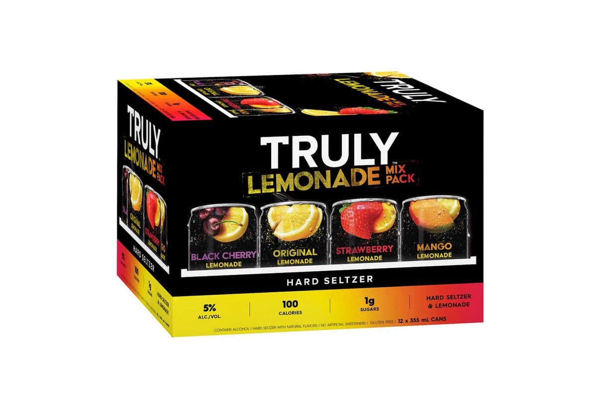 Truly Lemonade Mix (12 Can Pack) (12 x 355ml)