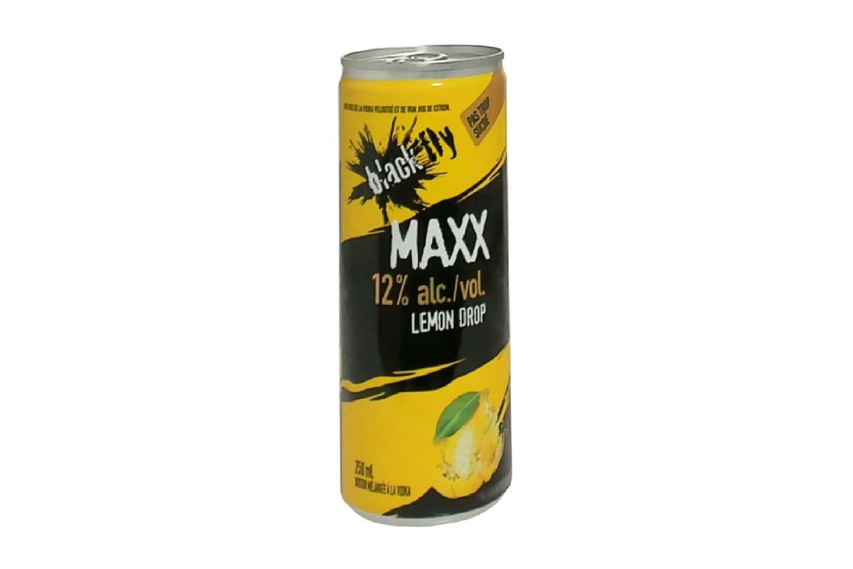 BLACK FLY VODKA MAXX LEMON DROP (1 x 250ml)
