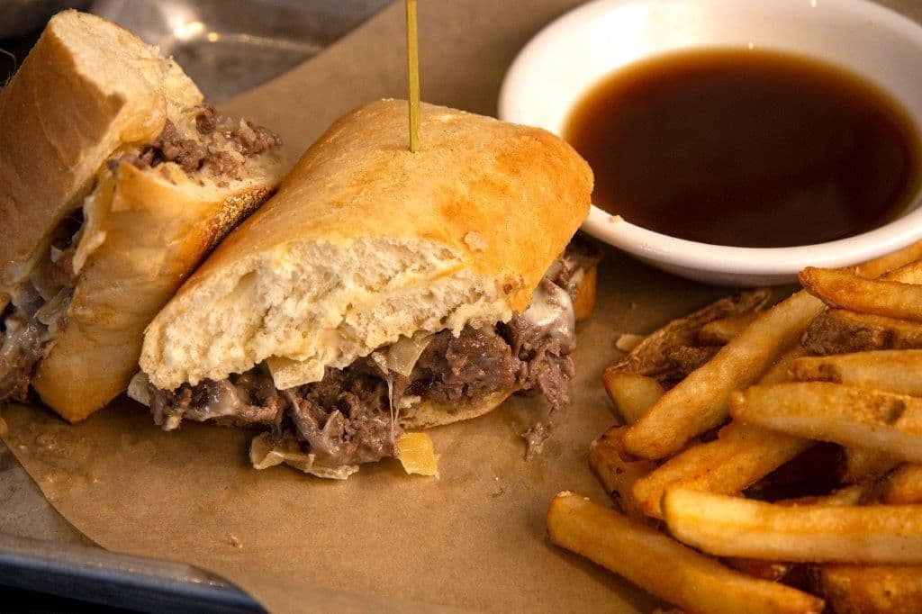 Provolone Beef Dip