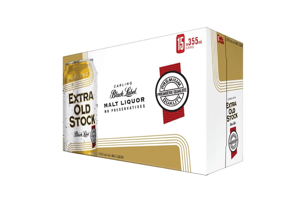 Black Label Extra Old Stock Beer (15 x 355ml cans)