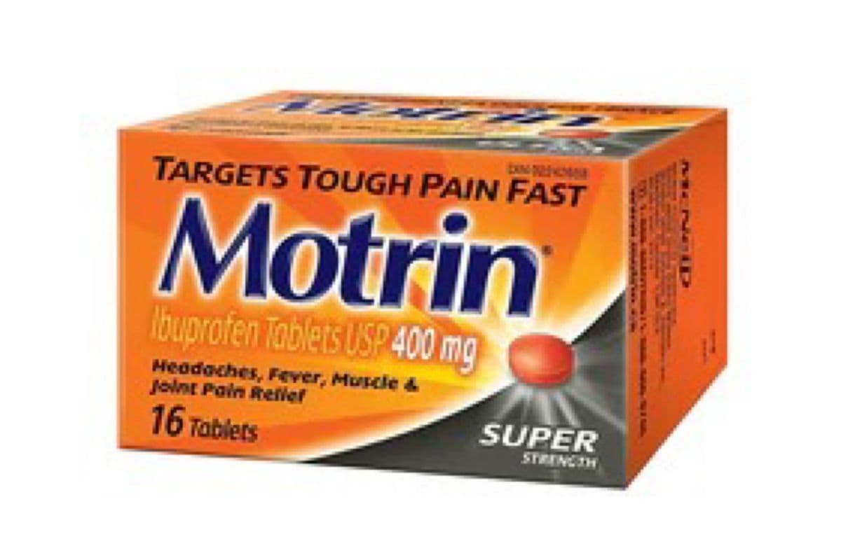 Motrin - 16 tablets