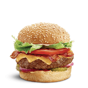 Cheddar Bacon Uncle® Burger Combo