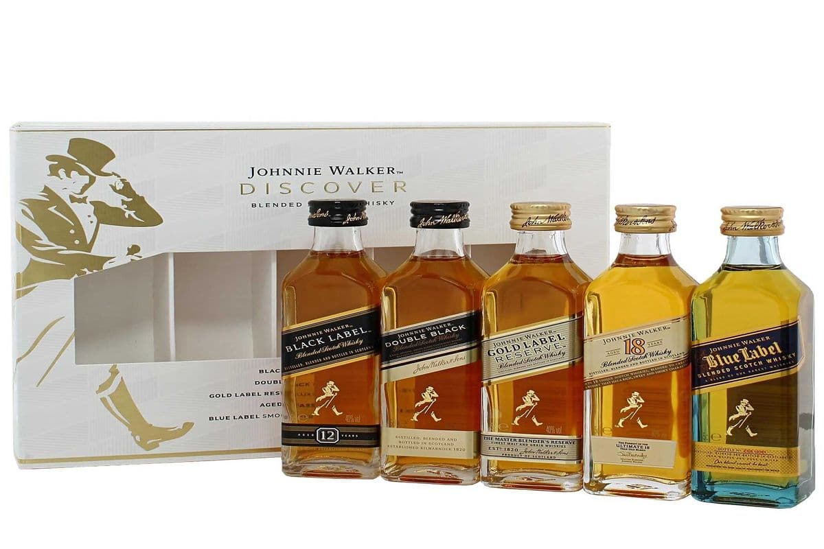 JOHNNIE WALKER DISCOVER TASTE PACK 5x50ML (5 x 50ML)