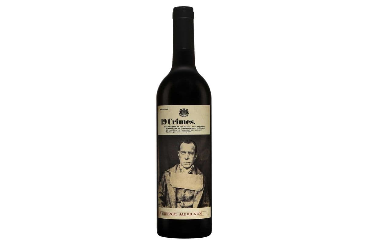 19 Crimes Cabernet Sauvignon (Aus) (1 x 750ml)