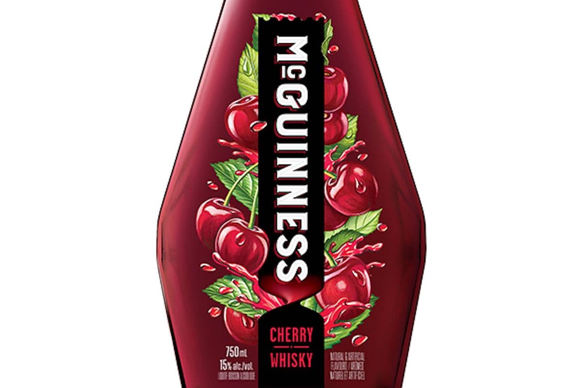 MCGUINNESS CHERRY WHISKY 750ML (1 x 750ML)