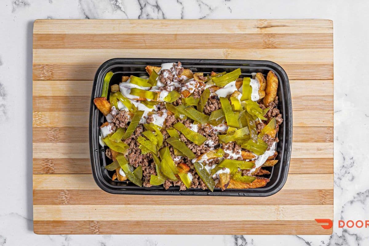 Loaded Dill Pickle Fries