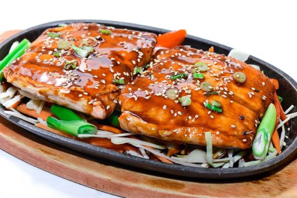 Salmon Teriyaki Dinner