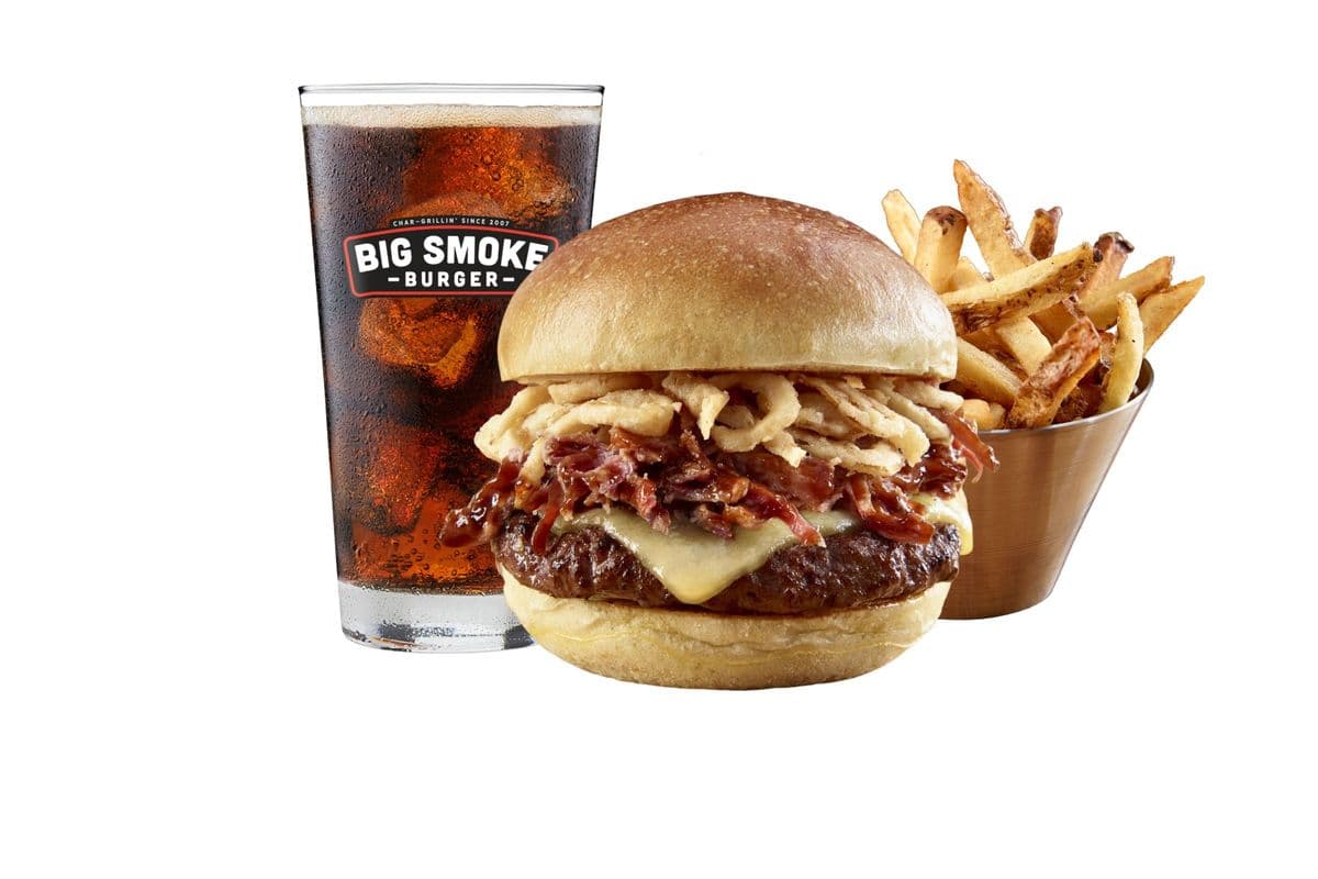 Smokehouse Pulled Pork Burger Combo