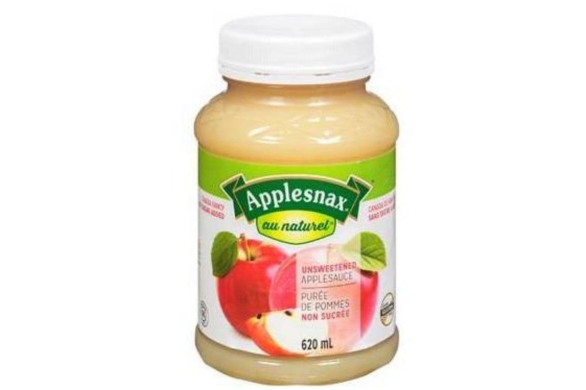 Applesnax - Purée De Pommes Non-sucrée / Unsweetened AppleSauce (620 ml)