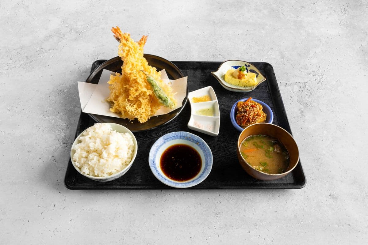 Ebi Tempura Set