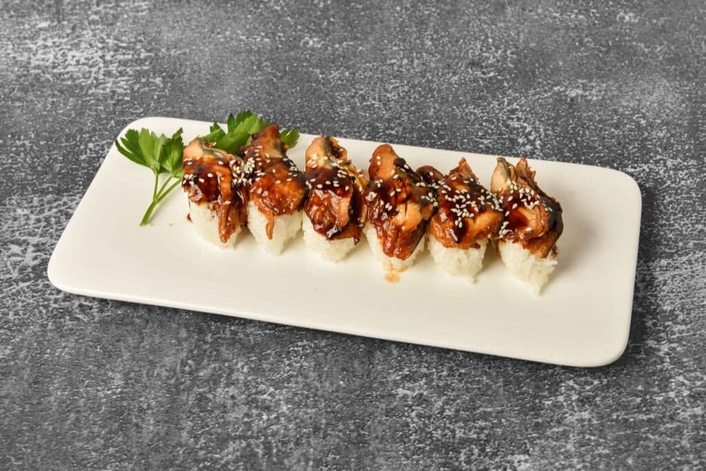 S13. BBQ Eel Sushi (6 pcs)