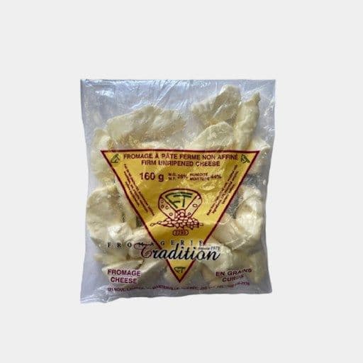 Gros sac de fromage en grains (160g) / Large Bag of Cheese Curds (160g)