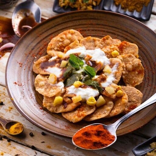 Garam Thande Ki Chaat Papri