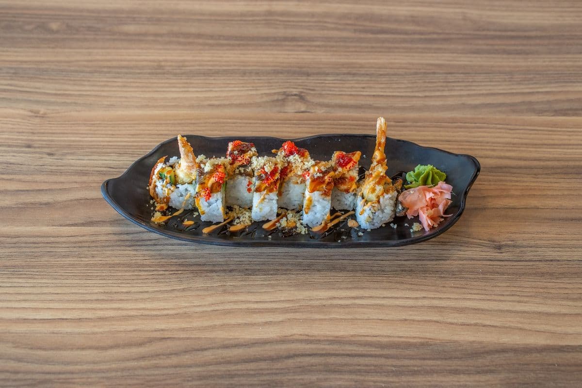 Black Dragon Roll (8 pcs)
