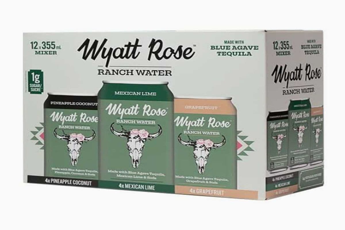 WYATT ROSE RANCH WATER MIX (12 x 355ML)