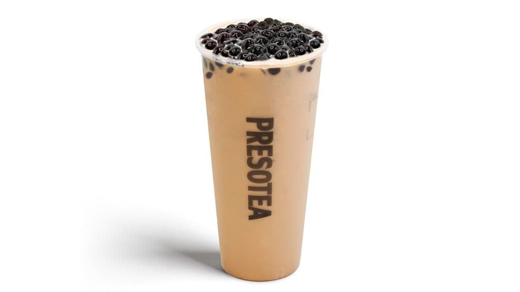 Barley Pearl Milk Tea / Thé au lait d'orge et perles