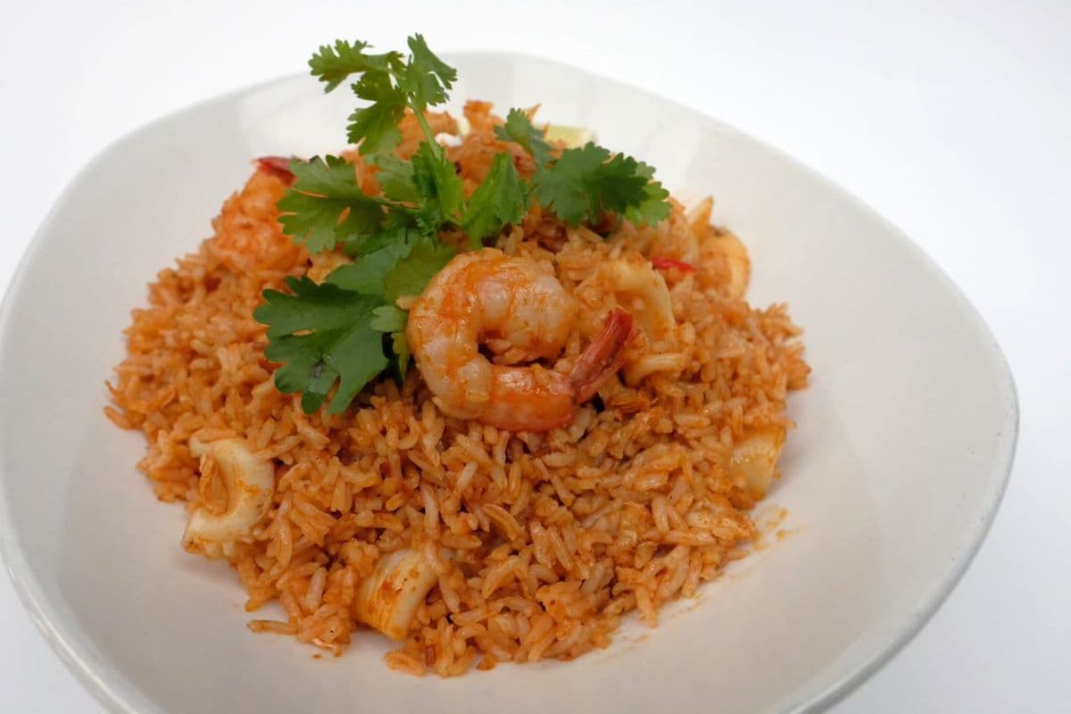 Seafood Fried Rice (Halal)