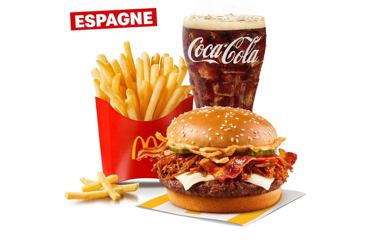 Trio McExtrême au porc effiloché [1090-1300 Cal]