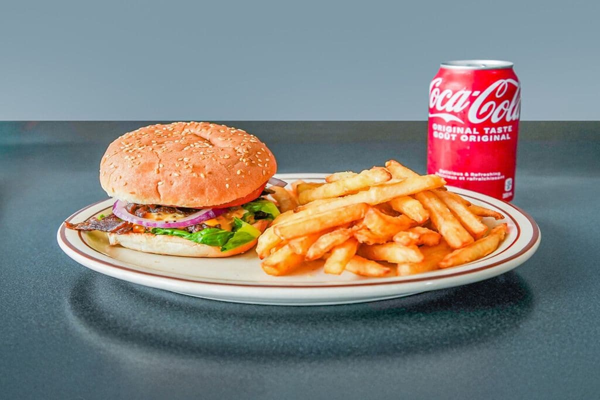 6. Steak Smash Burgur Combo