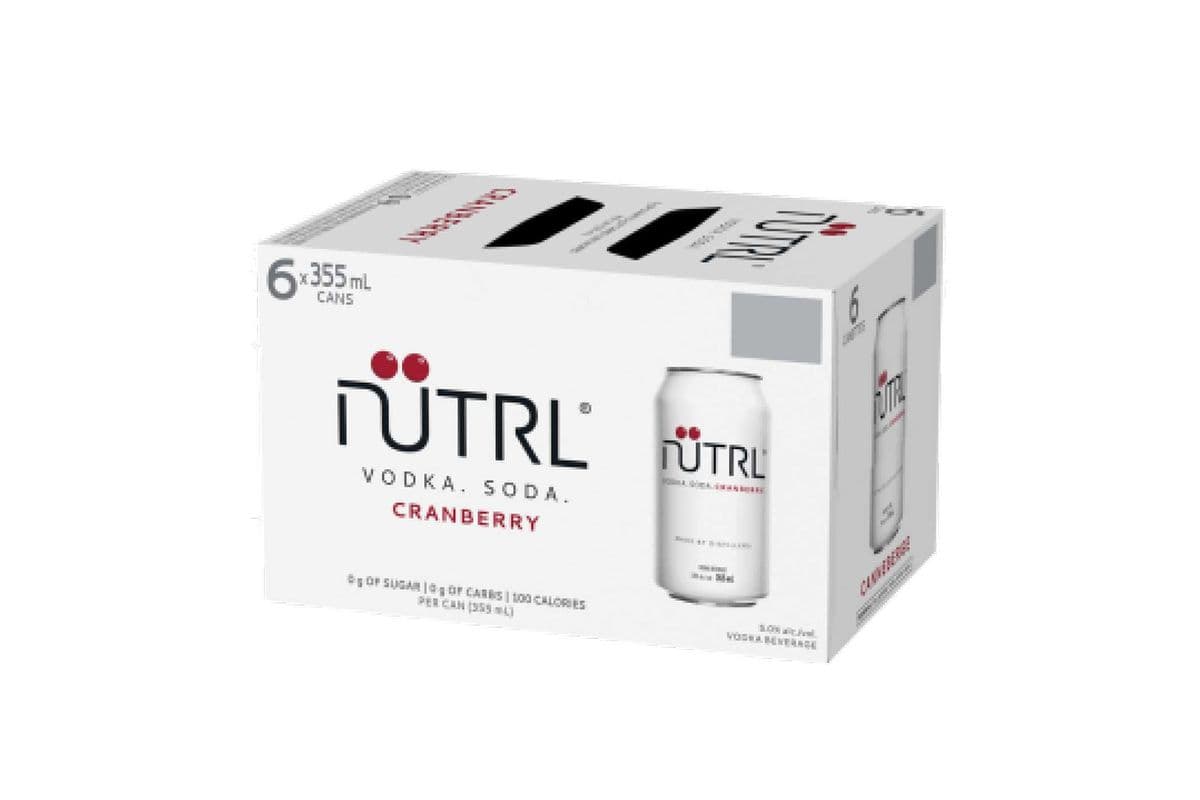 Nutrl VS Cranberry (6 x 355 ml Cans)