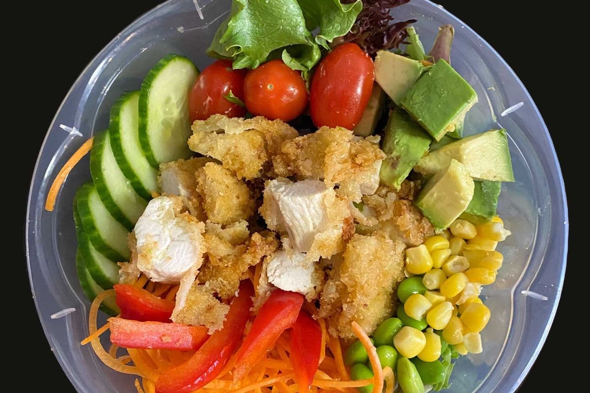 Poke 3. Poké bol au poulet