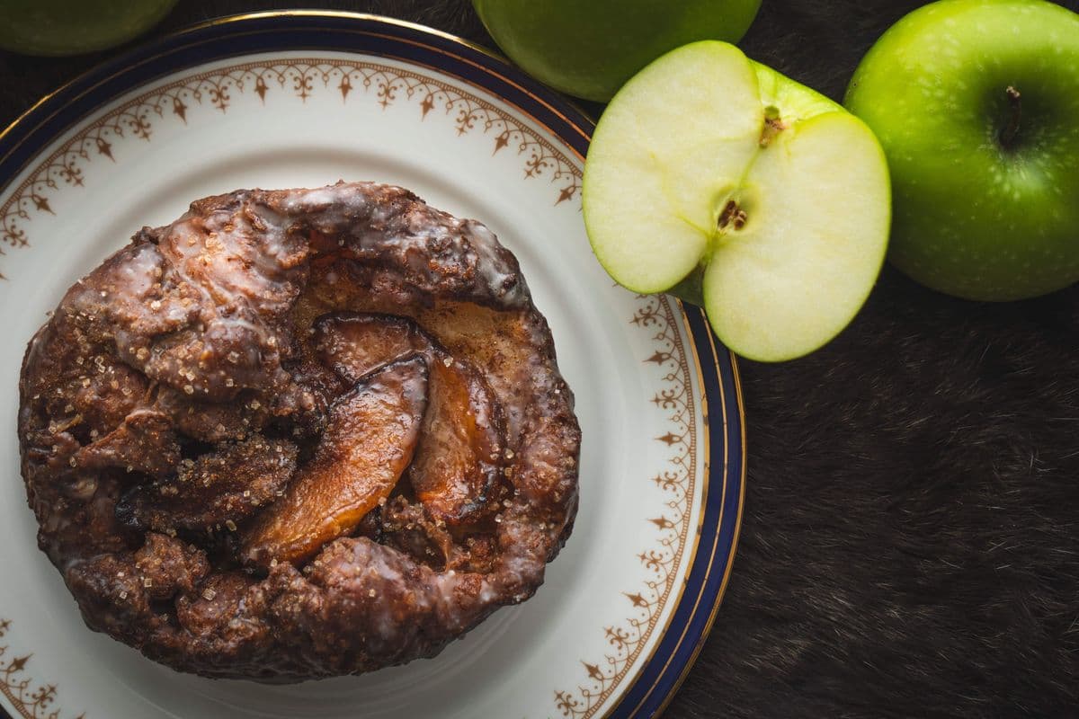 Apple Cinnamon Croissant Fritter