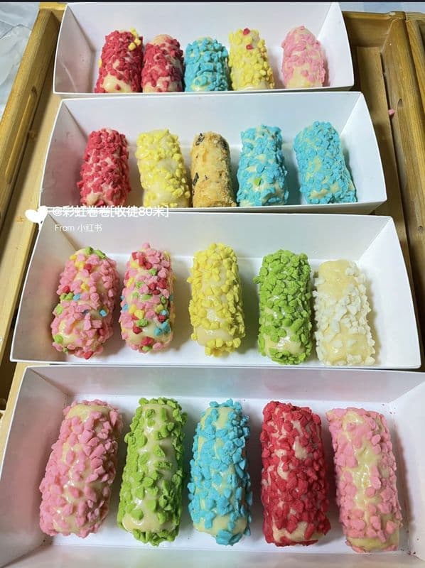 Rainbow Roll / 彩虹卷卷