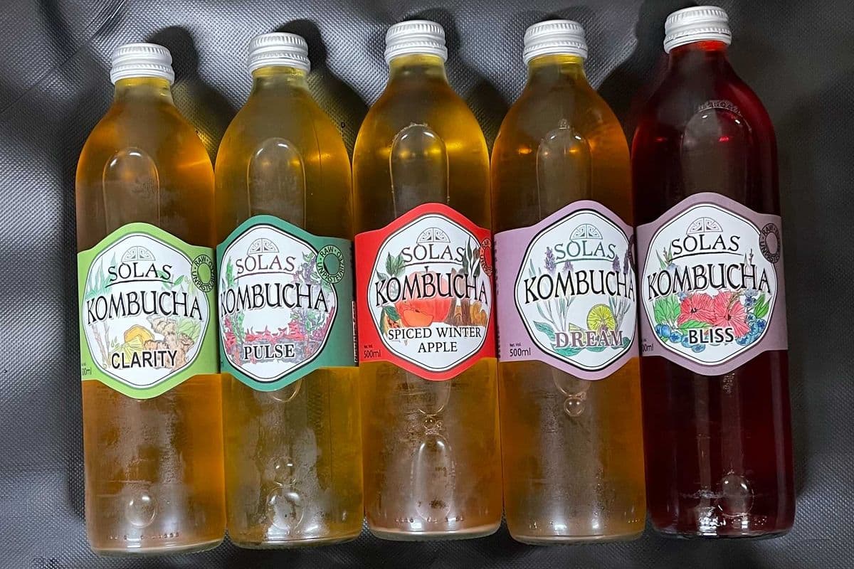 Sola’s Kombucha (Nova Scotian Made- 500 ml)